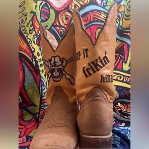 RockinLeather Outlaw Western Style Boots